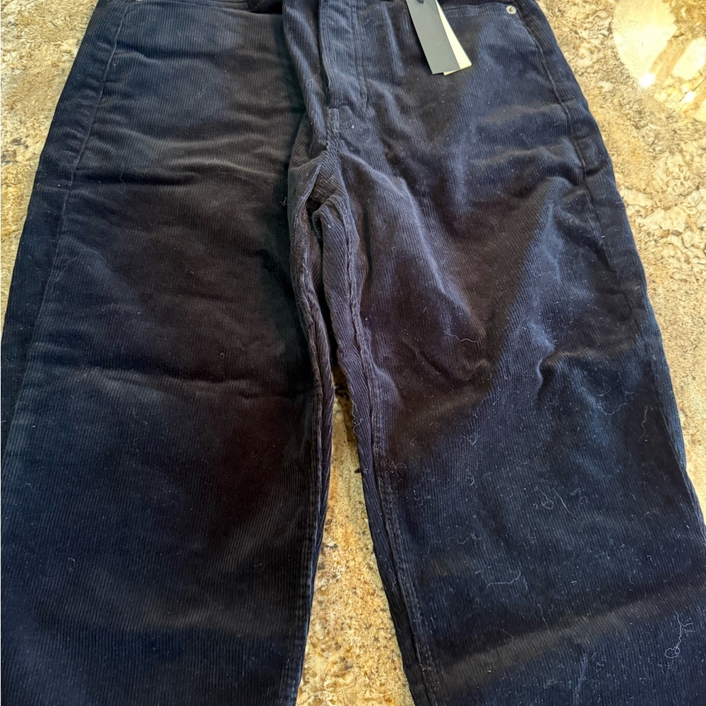 Banana Republic Women’s Black Corduroy Pants NWT